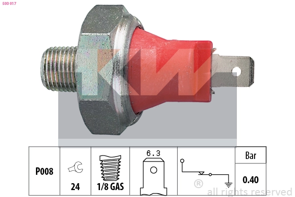 Oil Pressure Switch (500 017)