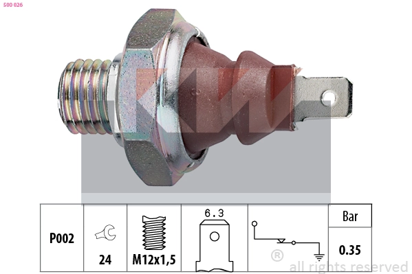 Oil Pressure Switch (500 026)