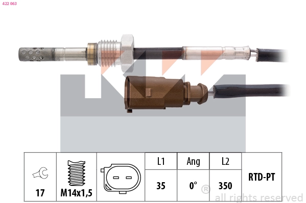 Sensor, exhaust gas temperature (422 063)