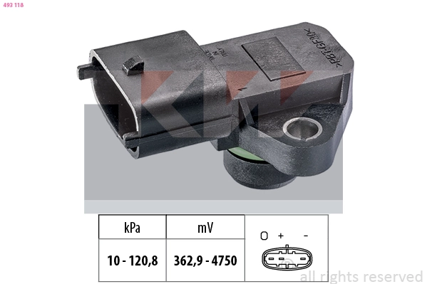 Air Pressure Sensor, altitude adaption (493 118)