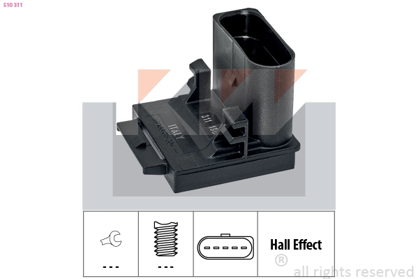 Switch, clutch control (cruise control) (510 311)