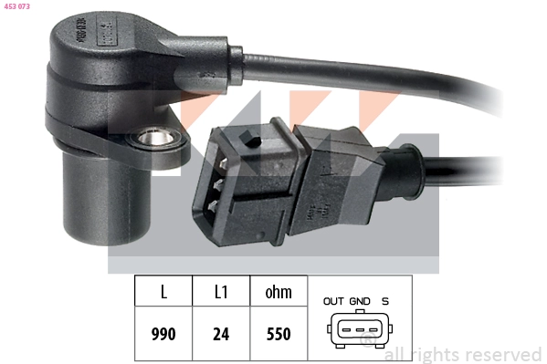 Sensor, crankshaft pulse (453 073)