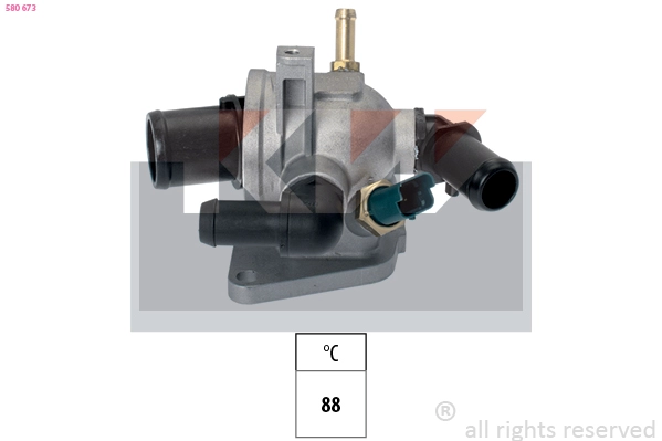 Thermostat, coolant (580 673)