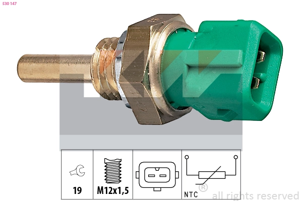 Sensor, coolant temperature (530 147)
