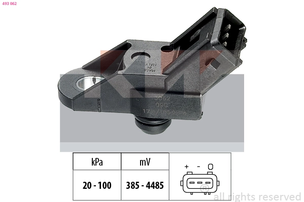 Air Pressure Sensor, altitude adaption (493 062)