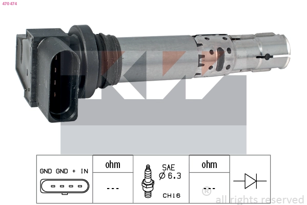 Ignition Coil (470 474)