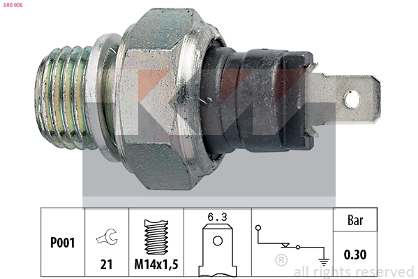 Oil Pressure Switch (500 005)