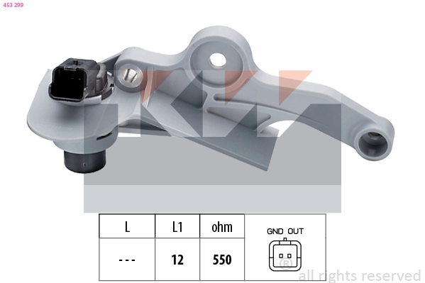 Sensor, crankshaft pulse (453 299)