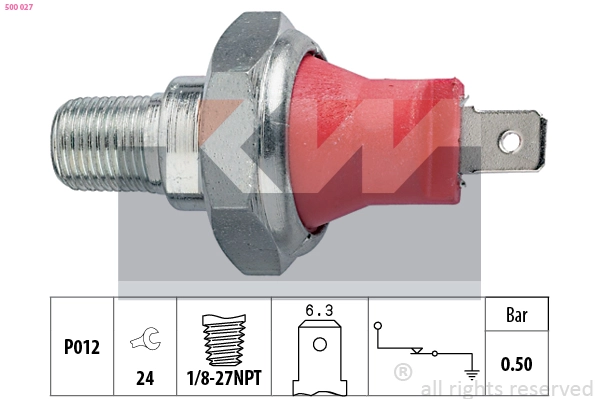 Oil Pressure Switch (500 027)