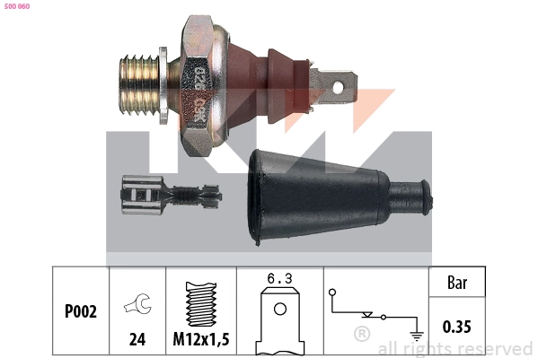 Oil Pressure Switch (500 060)