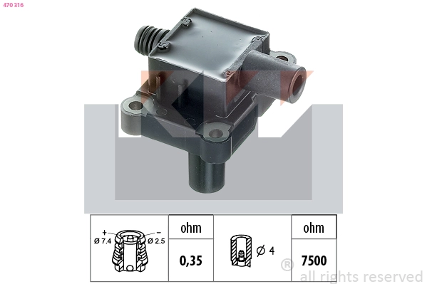 Ignition Coil (470 316)