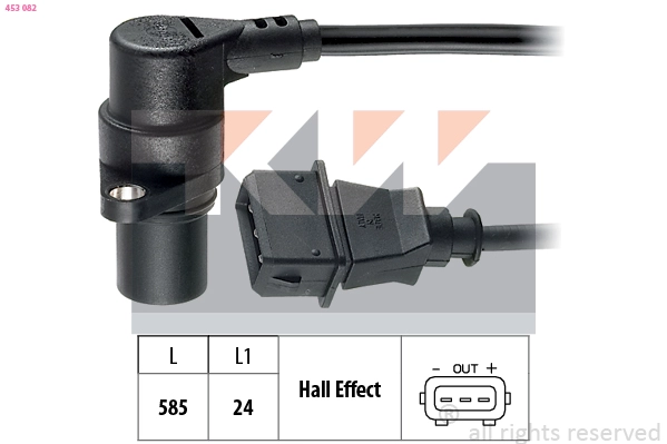 Sensor, crankshaft pulse (453 082)