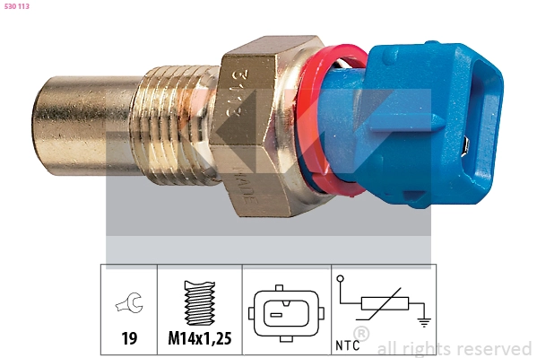 Sensor, oil temperature (530 113)