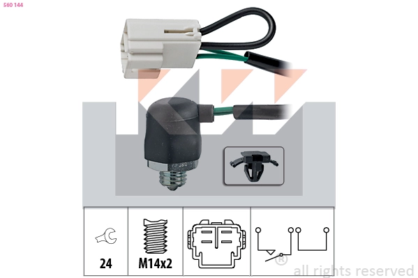 Switch, reverse light (560 144)