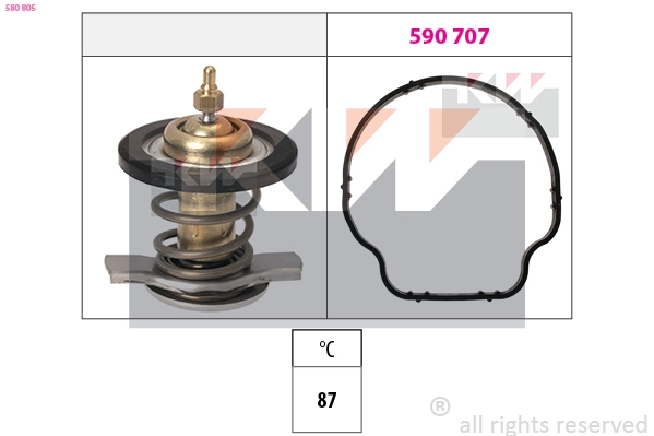 Thermostat, coolant (580 805)