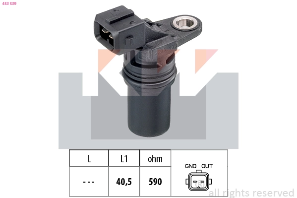 Sensor, RPM (453 539)