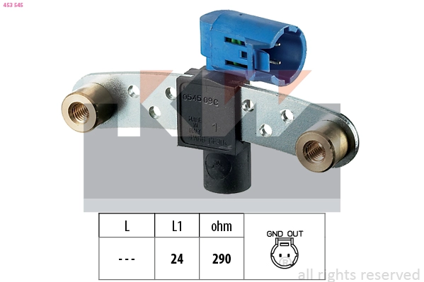 Sensor, crankshaft pulse (453 545)