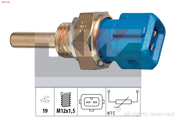 Sensor, oil temperature (530 128)