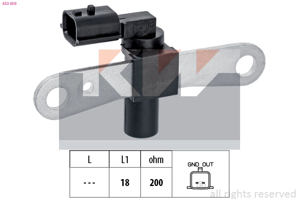 Sensor, crankshaft pulse (453 659)