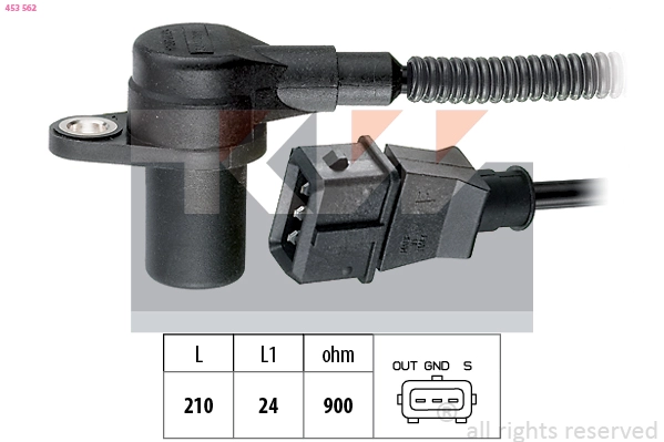 Sensor, crankshaft pulse (453 562)