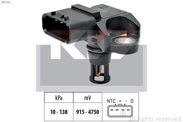 Air Pressure Sensor, altitude adaption (493 132)