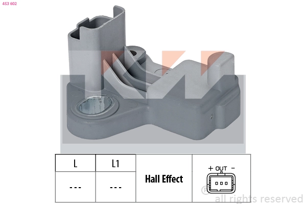 Sensor, crankshaft pulse (453 602)