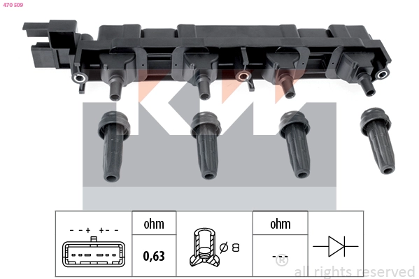 Ignition Coil (470 509)