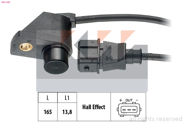Sensor, camshaft position (453 242)