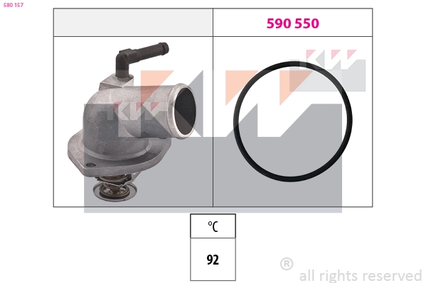 Thermostat, coolant (580 157)