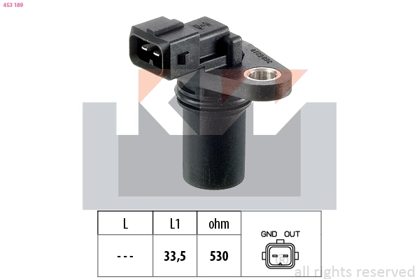 Sensor, RPM (453 189)