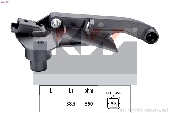 Sensor, crankshaft pulse (453 177)