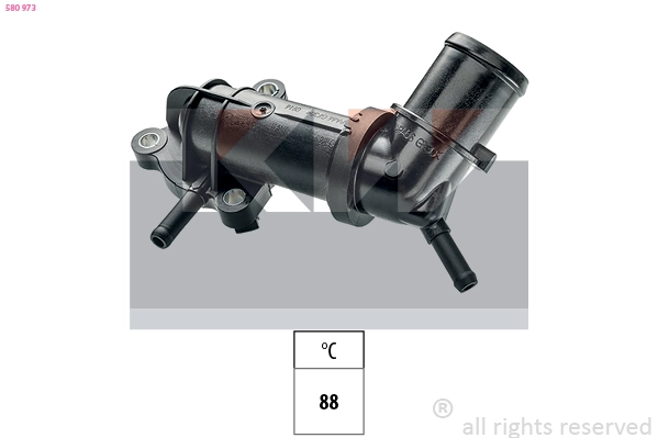 Thermostat, coolant (580 973)