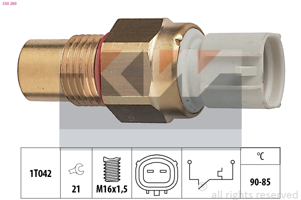 Temperature Switch, radiator fan (550 289)