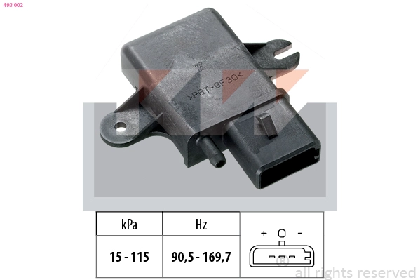 Air Pressure Sensor, altitude adaption (493 002)