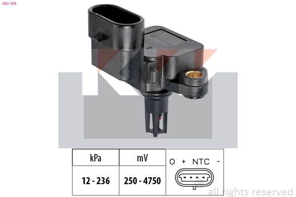 Air Pressure Sensor, altitude adaption (493 109)