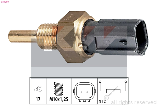 Sensor, coolant temperature (530 299)