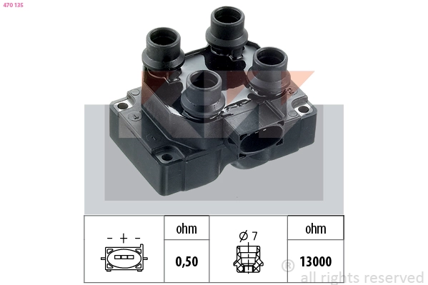 Ignition Coil (470 135)