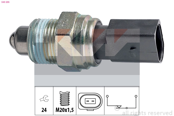 Switch, reverse light (560 205)