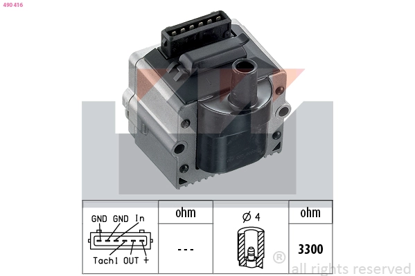 Ignition Coil Unit (490 416)