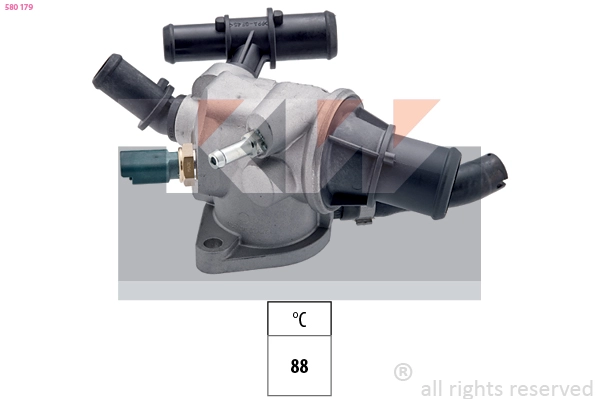 Thermostat, coolant (580 179)