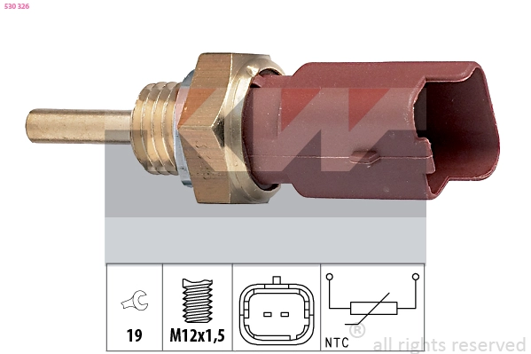 Sensor, coolant temperature (530 326)