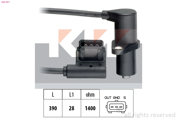 Sensor, camshaft position (453 071)