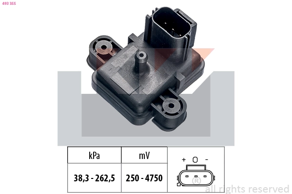 Air Pressure Sensor, altitude adaption (493 355)