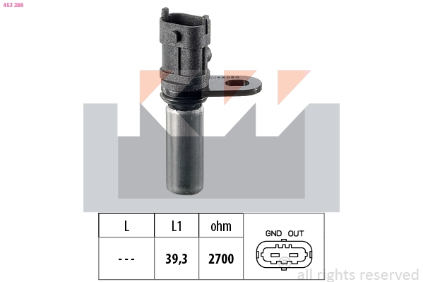 Sensor, crankshaft pulse (453 288)