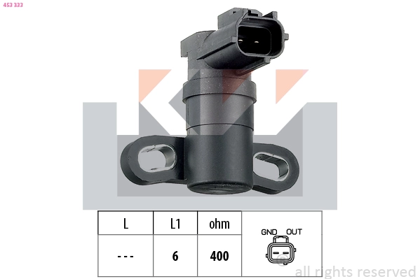 Sensor, crankshaft pulse (453 333)