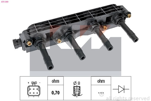 Ignition Coil (470 399)
