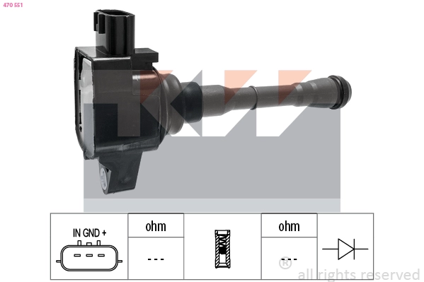 Ignition Coil (470 551)