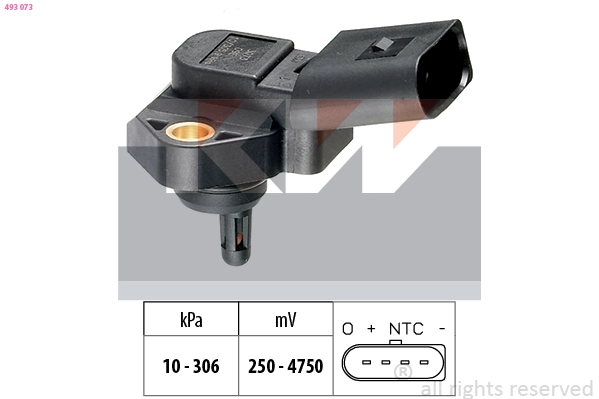 Air Pressure Sensor, altitude adaption (493 073)