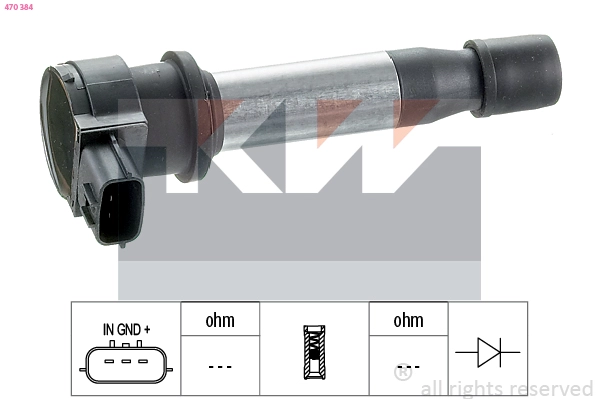 Ignition Coil (470 384)