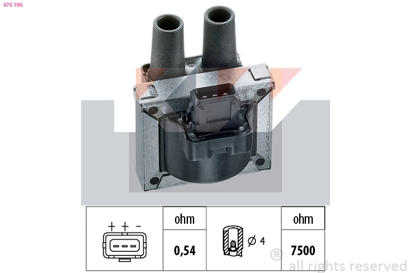 Ignition Coil (470 196)